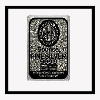 گرانول ساچمه ای نادیر 5 اونسی عیار 999.9 - 5 oz nadir silver-grains shot bar 9999 شمش نقره گرانول ساچمهای نادیر 5 اونسی عیار 999.9 با خلوص بالا برای سرمایهگذاری - Nadir 5 oz Silver Granules Shot 999.9 Fine High Purity Investment Silver